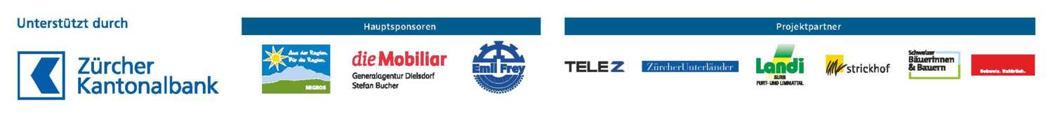 Die Sponsoren des diesjährigen «vo puur zu puur».